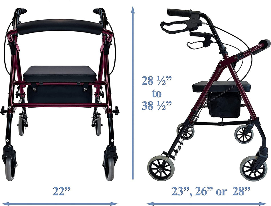 Tuffcare Freedom Folding Aluminum Walker