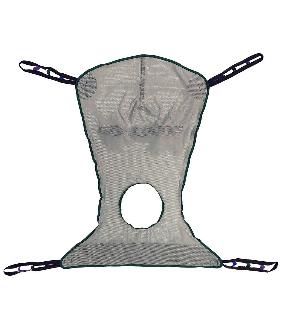 Patient Lift Sling, Full Body Shower Commode - Mesh Polyester Patient Lift Slings